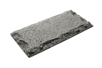 Темно-серая Гранитная плитка Dark Grey, Mushroom под скалу колотая купить в  Архангельске